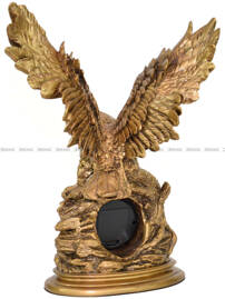 Zegar kominkowy figurka Orzeł - Adler 80078G-A - 33x41 cm